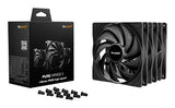 be quiet! Pure Wings 3 140mm | PWM high-speed Triple Pack Computer case Fan 14 cm Black 3 pc(s)