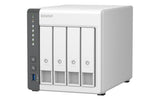 QNAP TS-433 NAS Tower Cortex-A55 4 GB 32 TB HDD QNAP Turbo System White