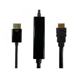 Cables Direct HDPORT-0054K-5M video cable adapter DisplayPort HDMI Black