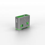 Lindy USB Port Blocker (without key) - Pack of 10, Colour Code: Green