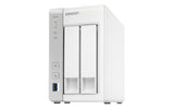QNAP TS-231P2 NAS Tower Annapurna Labs AL314 4 GB DDR3 QNAP Turbo System White