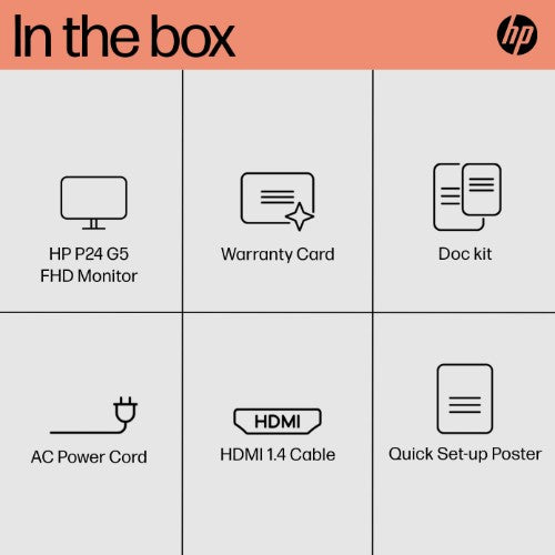 HP P24 G5 FHD Monitor