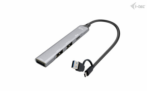 i-tec USB-C/USB-A Metal HUB 1x USB 3.0 + 3x USB 2.0  - Computer Components - i-tec