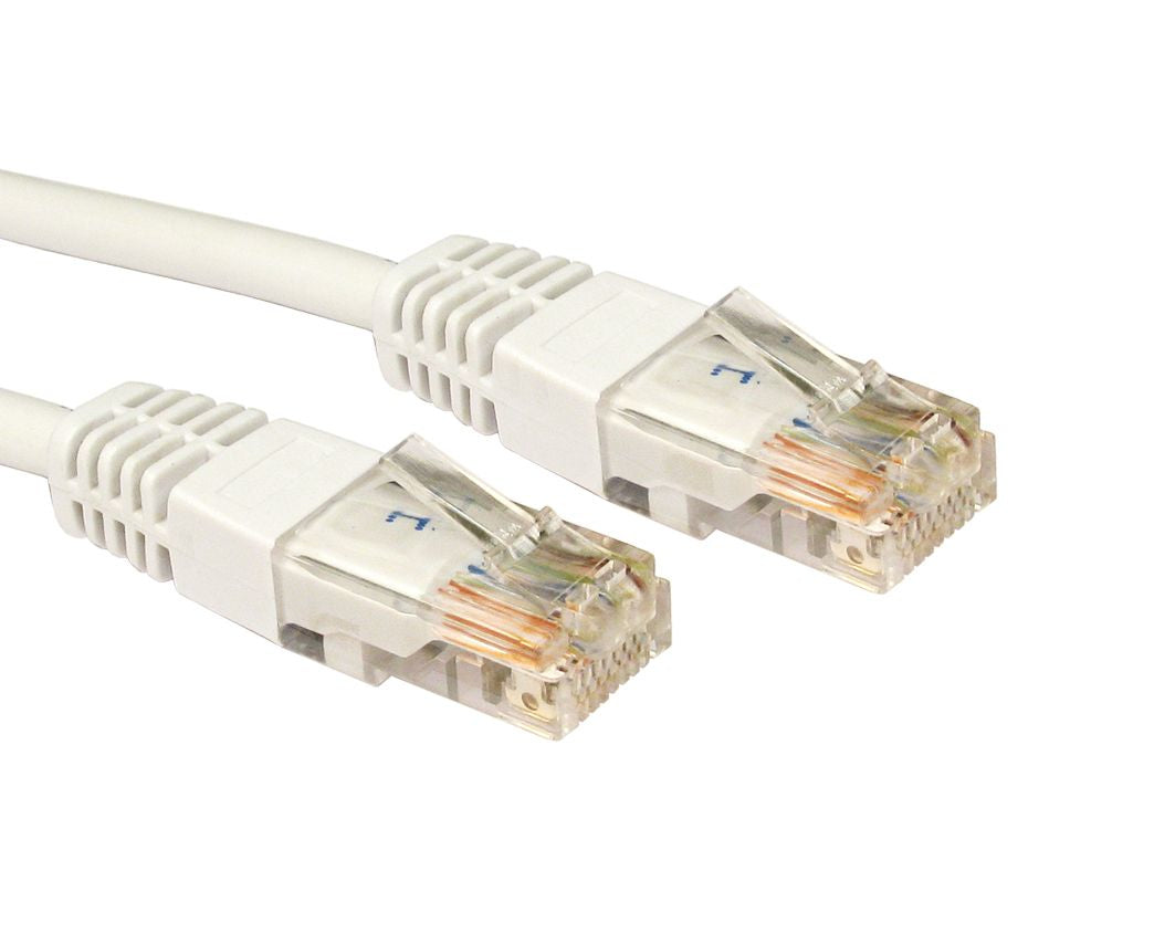 Cables Direct URT-602W networking cable White 2 m Cat5e U/UTP (UTP)  - Computer Cables - Cables Direct