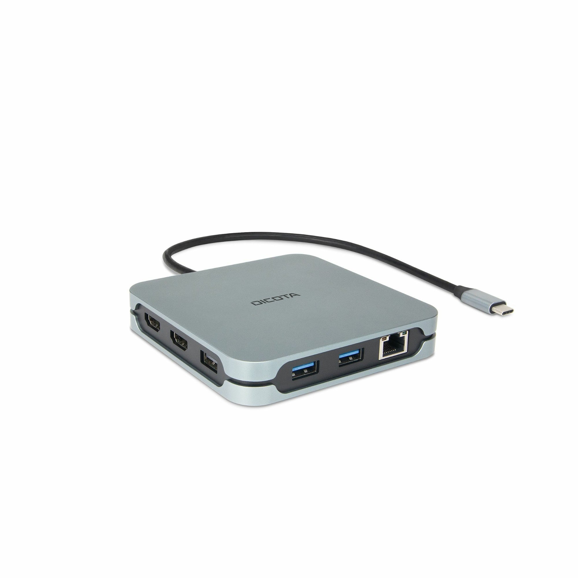 DICOTA D32057 interface hub USB Type-C 10000 Mbit/s Silver  - Computer Components - Dicota