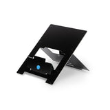 R-Go Tools Laptop stand R-Go Riser Flexible, adjustable folding laptop riser, ergonomic, Hylite aluminum, black