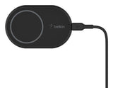 Belkin WIC004BTBK mobile device charger Smartphone Black USB Wireless charging Auto