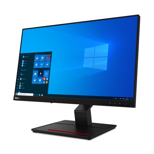 Lenovo ThinkVision T24t-20 computer monitor 60.5 cm (23.8") 1920 x 1080 pixels Full HD LED Black