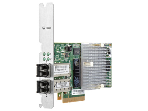 Hewlett Packard Enterprise 3PAR StoreServ 7000 2-port 10Gb/sec iSCSI/FCoE Adapter interface cards/adapter Internal Fiber