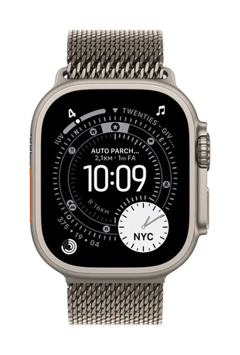 Apple MGHQ4ZM/A smart wearable accessory Band Natural Titanium
