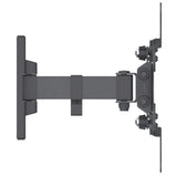 Manhattan Wall Mount for TV & Monitors (Tilt and Swivel 2 pivots), For screens 13" to 42", VESA compatibility: all between 75x75mm to 200x200mm - check the dimensions of the four mounting holes on back of screen to ensure it fits, Max 20kg, Bracket