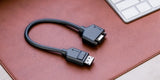 ALOGIC EL2DPVGA-ADP video cable adapter 0.2 m DisplayPort VGA (D-Sub) Black