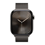 Apple Watch Series 10 GPS + Cellular 46mm Slate Titanium Case with Slate Milanese Loop - S/M