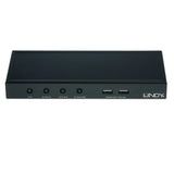Lindy 200m CAT5 KVM Extender, Dual VGA, USB & Audio