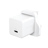 PanzerGlass empower™ by ® Turbo 30W Charger Single USB-C | UK Plug | Silver White