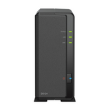 Synology DiskStation DS124 NAS/storage server Desktop Realtek RTD1619B 1 GB DDR4 0 TB DiskStation Manager Black