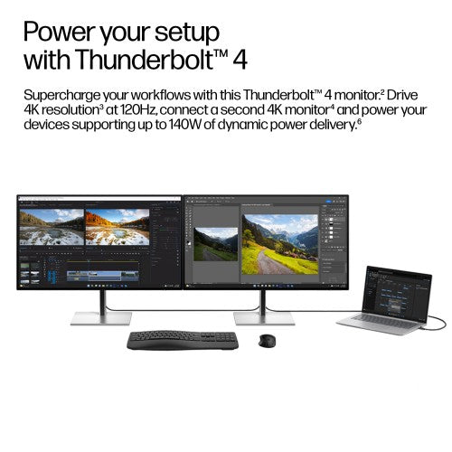 HP Series 7 Pro 31.5 inch 4K Thunderbolt 4 Docking Monitor - 732xk