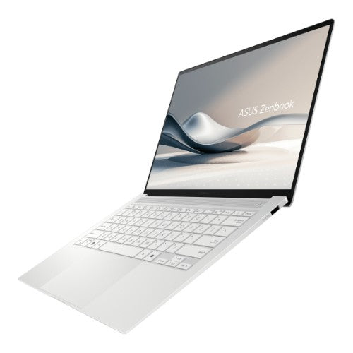 ASUS Zenbook S14 UX5406SA-PZ169W Copilot+ PC Intel Core Ultra 7 258V Laptop 35.6 cm (14") Touchscreen 3K 32 GB LPDDR5x-SDRAM 1 TB SSD Wi-Fi 7 (802.11be) Windows 11 Home White