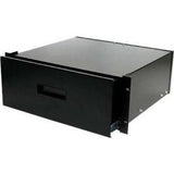 StarTech.com 4U Black Steel Storage Drawer for 19in Racks and Cabinets