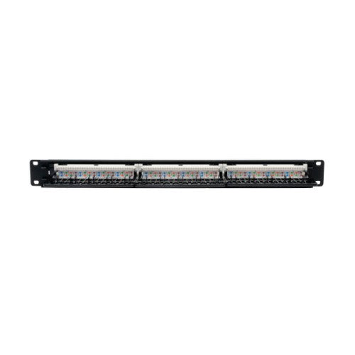 Tripp Lite N252-024 24-Port 1U Rack-Mount Cat6/Cat5 110 Patch Panel, 568B, RJ45 Ethernet, TAA