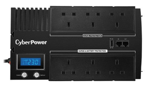 CyberPower BRICs LCD uninterruptible power supply (UPS) 1 kVA 600 W 6 AC outlet(s)