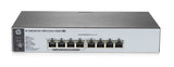 HPE OfficeConnect 1820 8G PoE+ (65W) Managed L2 Gigabit Ethernet (10/100/1000) Power over Ethernet (PoE) 1U Grey