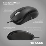 Incase Designed by Microsoft Wired USB-A Basic Optical Mouse (EU/UK)