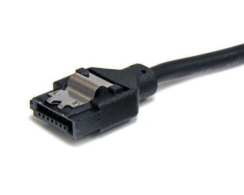 StarTech.com 18in Latching Round SATA Cable