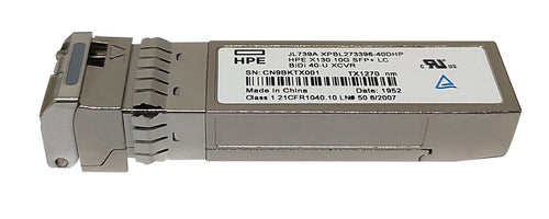 HPE Networking X130 10G SFP+ LC BiDi 40km-Uplink Transceiver