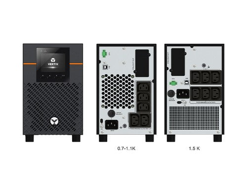 Vertiv Liebert Edge Uninterruptible Power Supply (UPS) - 750VA 675W 230V Line Interactive AVR Mini Tower |0.9 PF
