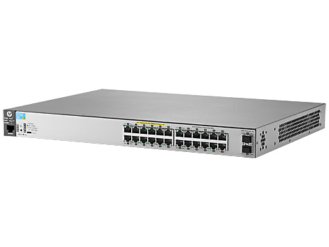 HPE Aruba Networking Aruba 2530 24G PoE+ 2SFP+ Managed L2 Gigabit Ethernet (10/100/1000) Power over Ethernet (PoE) 1U Grey