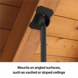 Peerless PCM150 TV mount/stand 2.29 m (90") Black