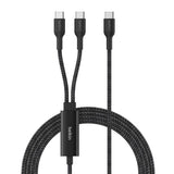 Belkin CAC004HQ1.5MBK USB cable USB 2.0 1.5 m USB C 2 x USB C Black