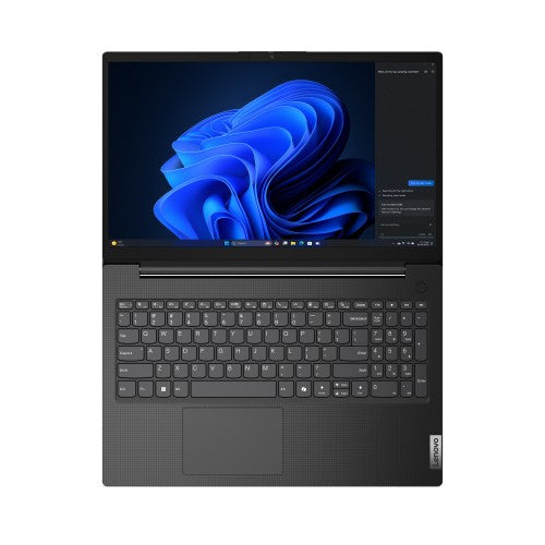 Lenovo V15 G5 IRL Intel Core 5 120U Laptop 39.6 cm (15.6") Full HD 8 GB DDR5-SDRAM 512 GB SSD Wi-Fi 6 (802.11ax) Windows 11 Pro UK English Black
