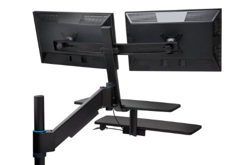Kensington Dual Monitor Arm for SmartFit® Sit/Stand Workstation — (K55759WW)