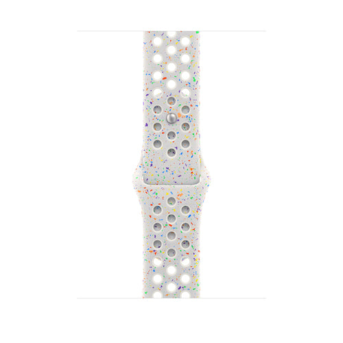 Apple MYL53ZM/A smart wearable accessory Band Platinum Fluoroelastomer