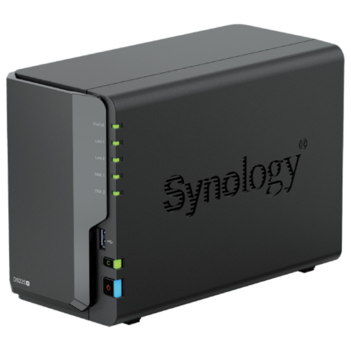 Synology DiskStation DS225+ 2 Bay NAS Desktop Intel® Celeron® J4125 2 GB DDR4 Synology DSM Black
