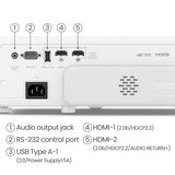 BenQ TK710STi Short throw projector 3200 ANSI lumens DLP UHD 4K (3840x2160) 3D Black, White