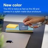 Crucial X10 4 TB USB Type-C USB 3.2 Gen 2x2 Blue