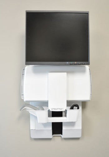 Ergotron StyleView Vertical Lift, Patient Room 61 cm (24") Wall White