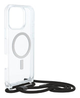 OtterBox React Series Necklace Magsafe for iPhone 16 Pro Max with Strap, Clear