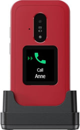 Doro Leva E30 7.11 cm (2.8") 142.7 g Red, White Feature phone