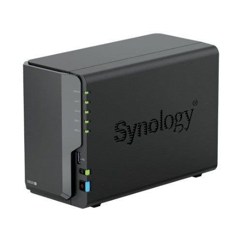 Synology DiskStation DS225+ 2 Bay NAS Desktop Intel® Celeron® J4125 2 GB DDR4 Synology DSM Black