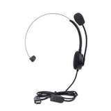 Manhattan Mono Over-Ear Headset (USB), Microphone Boom (padded), Polybag Packaging, Adjustable Headband, In-Line Volume Control, Ear Cushion, USB-A for both sound and mic use, cable 1.5m, Three Year Warranty