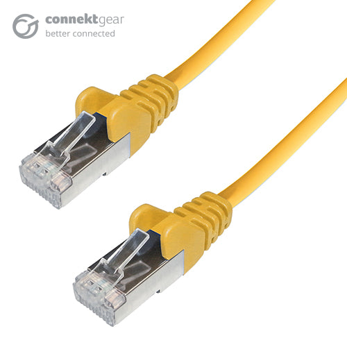 connektgear 37-0010Y networking cable Yellow 1 m Cat6a S/FTP (S-STP)