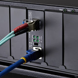 StarTech.com Single-Mode (SM) LC Fiber Media Converter for 10/100/1000 Networks, Standalone Gigabit Ethernet to Fiber Converter, 20km - TAA