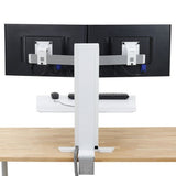 Ergotron WorkFit SR 61 cm (24") White Desk