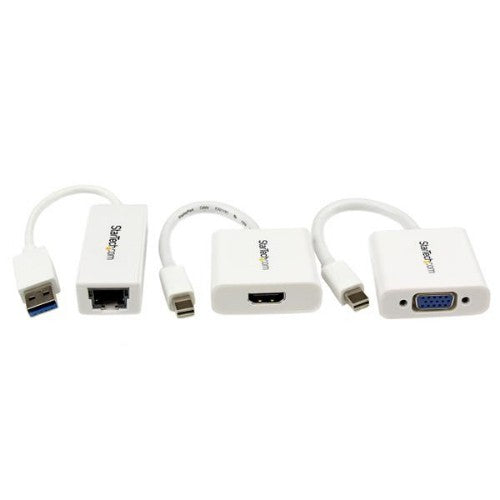 StarTech.com Macbook Air Accessories Kit - MDP to VGA / HDMI and USB 3.0 Gigabit Ethernet Adapter