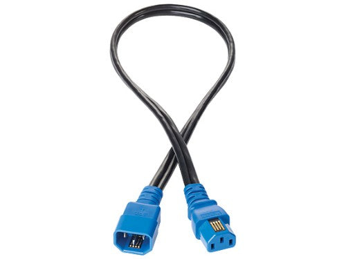 HPE C13 - C14 3m 10A Black C13 coupler C14 coupler