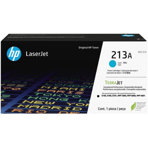 HP W2131A/213A Toner cartridge cyan, 3K pages ISO/IEC 19798 for HP CLJ 5800/6700/6701/6800